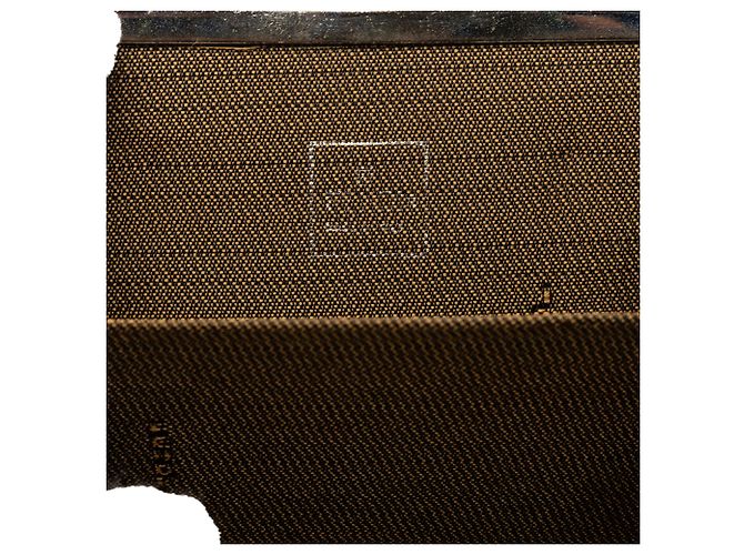 Fendi Brown Zucca Canvas Kiss Lock Geldbörse Braun - Ansicht 5