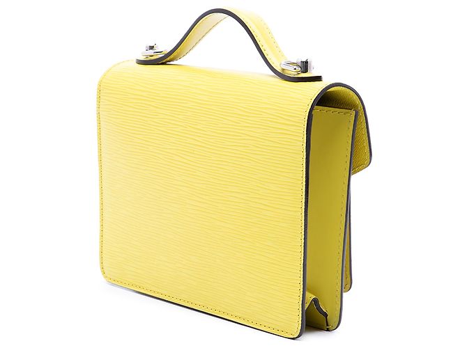 Louis Vuitton Yellow Epi Monceau BB Amarillo - vista 2
