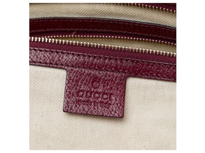 Borsa Tote Gucci Bree in tela GG beige e vitello - vista 5