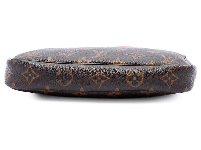 Louis Vuitton Brown Monogram Pochette Accessoires Marrone - vista 3