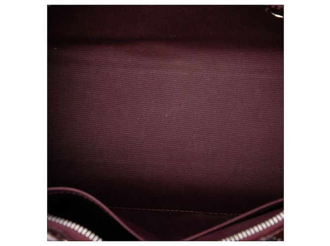 Louis Vuitton Purple Electric Epi Brea MM Púrpura Morado oscuro - vista 4