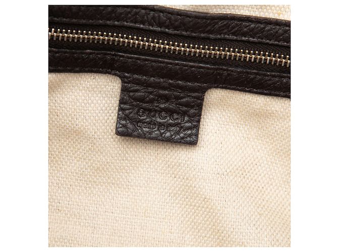 Borsa Gucci Diana in tela GG beige con manico in bambù - vista 5
