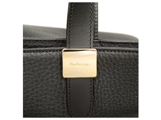 Burberry Tote aus schwarzem Leder - Ansicht 5