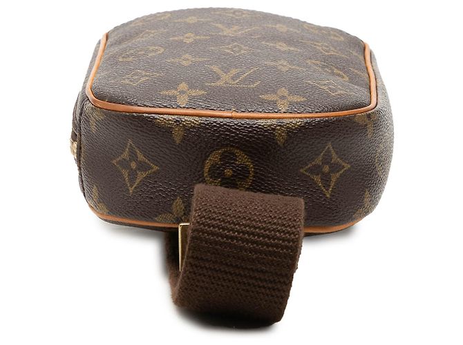 Louis Vuitton Brown Monogram Pochette Gange Castaño - vista 3