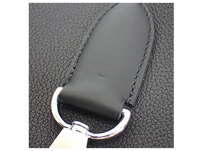 Bolsa Hermès Arcon Slim em Togo e Swift Preto - vista 15