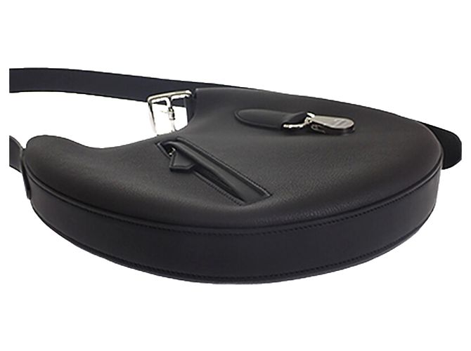 Bolsa Hermès Arcon Slim em Togo e Swift Preto - vista 7