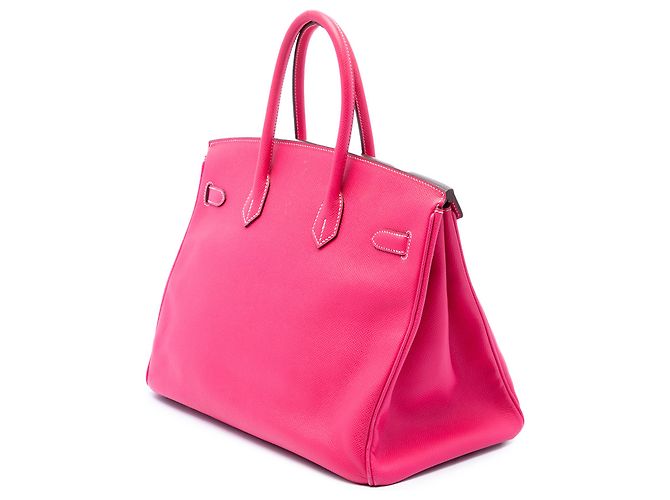Hermès Pink Epsom Candy Verso Birkin Retourne 35 - Ansicht 2