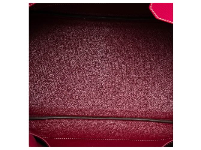 Hermès Pink Epsom Candy Verso Birkin Retourne 35 - Ansicht 4