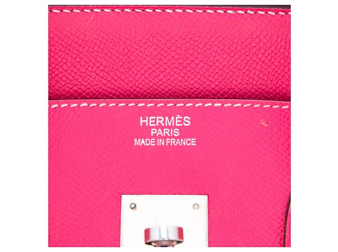Hermès Pink Epsom Candy Verso Birkin Retourne 35 - Ansicht 5