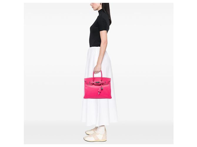 Hermès Pink Epsom Candy Verso Birkin Retourne 35 - Ansicht 6
