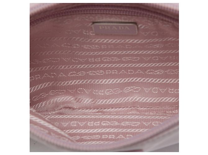 Pochette Prada Mini Re-Nylon Rose - vue 4