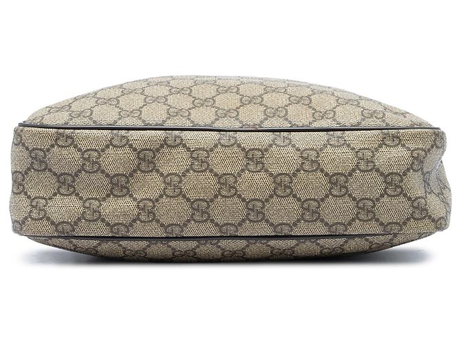 Borsa a tracolla Gucci Beige GG Supreme - vista 3