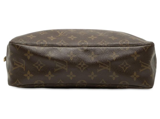 Louis Vuitton Brown Monogram Trousse Toilette 28 Castaño - vista 3