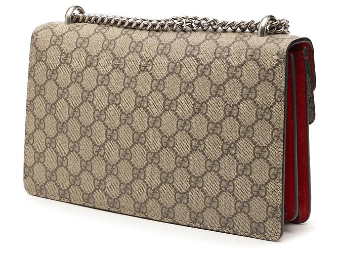 Bolso de hombro Gucci Dionysus Medium GG Supreme Beige - vista 2