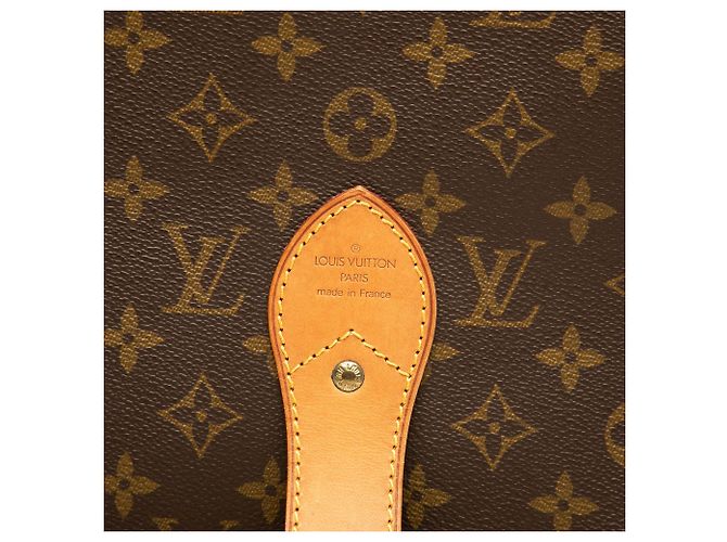 Louis Vuitton Brown Monogram Sac Chasse Hunting Bag Castaño - vista 5