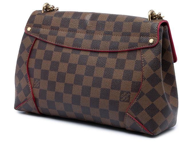 Clutch Louis Vuitton Brown Damier Ebene Caissa - vista 2