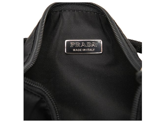 Pochette Prada em Tessuto Preto - vista 5