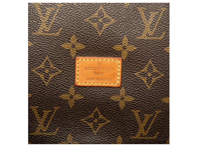 Louis Vuitton Brown Monogram Saumur 30 Castaño - vista 5