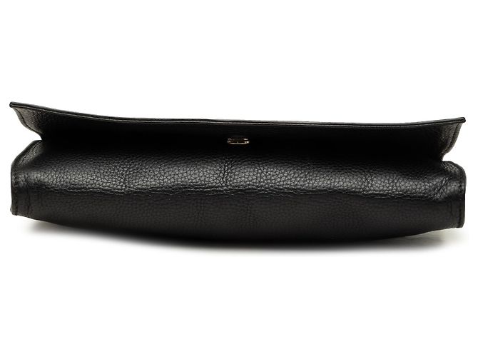 Clutch Gucci Soho Disco in pelle di vitello nera Nero - vista 3