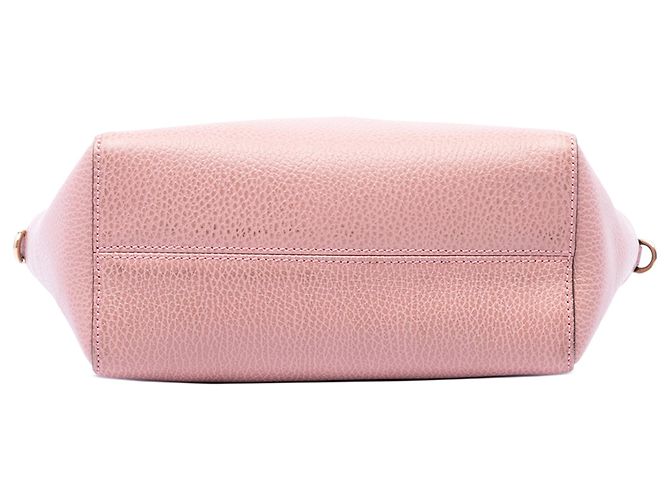 Borsa Swing Mini in pelle di vitello rosa Gucci - vista 3