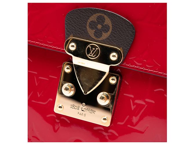 Louis Vuitton Red Monogram Vernis Spring Street Vermelho - vista 5