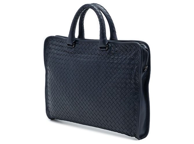 Borsetta Bottega Veneta in Nappa Intrecciato nera Nero - vista 2