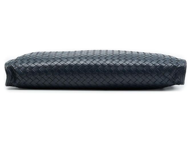 Borsetta Bottega Veneta in Nappa Intrecciato nera Nero - vista 3