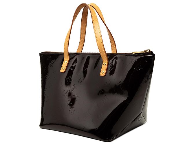 Louis Vuitton Purple Monogram Vernis Bellevue PM Púrpura - vista 2