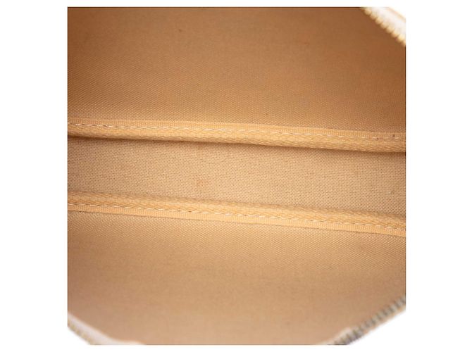 Louis Vuitton White Damier Azur Pochette Accessoires Bianco - vista 4