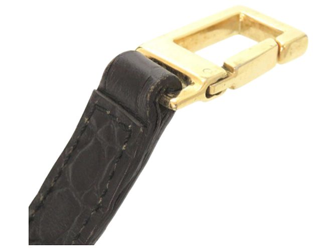 Salvatore Ferragamo Borsa Satchel Vara in pelle embossed croc nera Ferragamo - vista 24