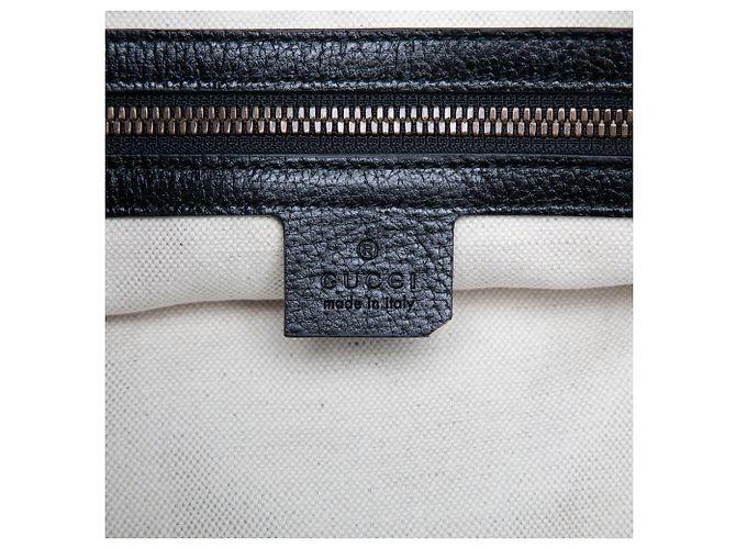Tote Gucci Ophidia Large in velluto blu con banda Web GG Blu navy - vista 5