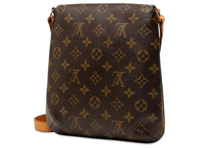 Louis Vuitton Brown Monogram Musette Salsa PM Long Strap Castaño - vista 2
