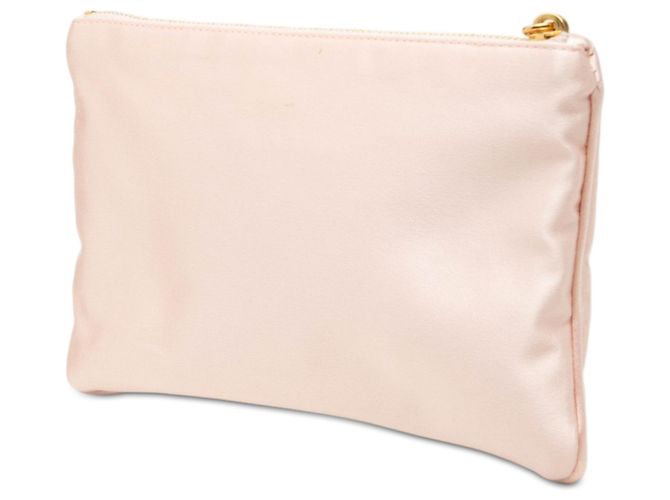 Bow Bolsa de mão Prada com laço em cetim rosa - vista 2