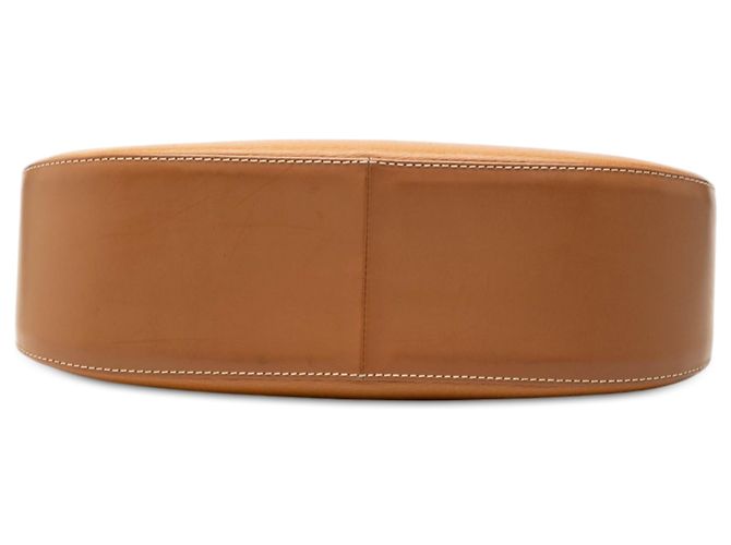 Bolsa de ombro Burberry em couro marrom Caramelo - vista 3