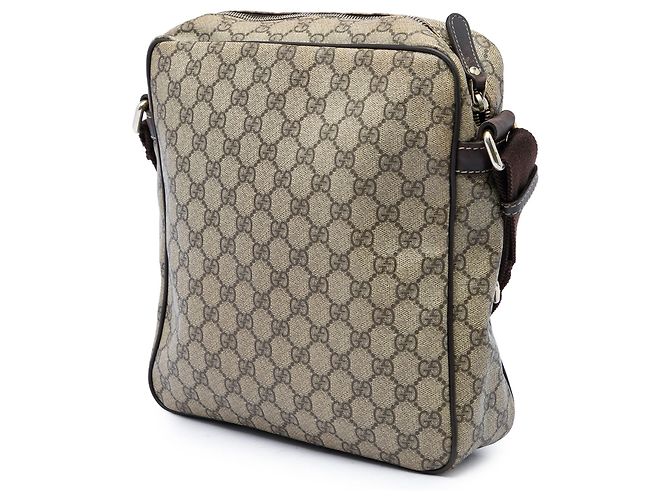 Borsa a tracolla Gucci Beige GG Supreme - vista 2
