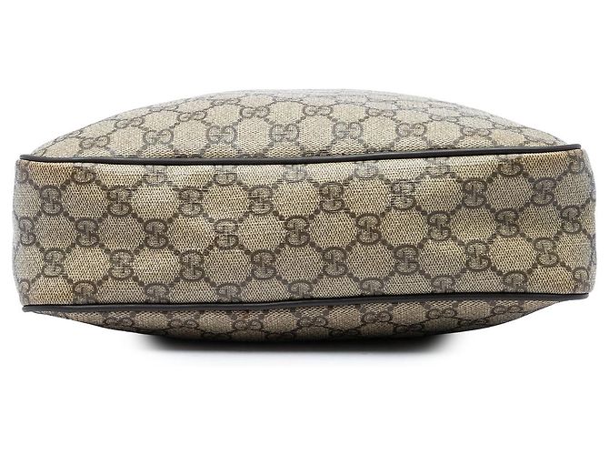 Borsa a tracolla Gucci Beige GG Supreme - vista 3