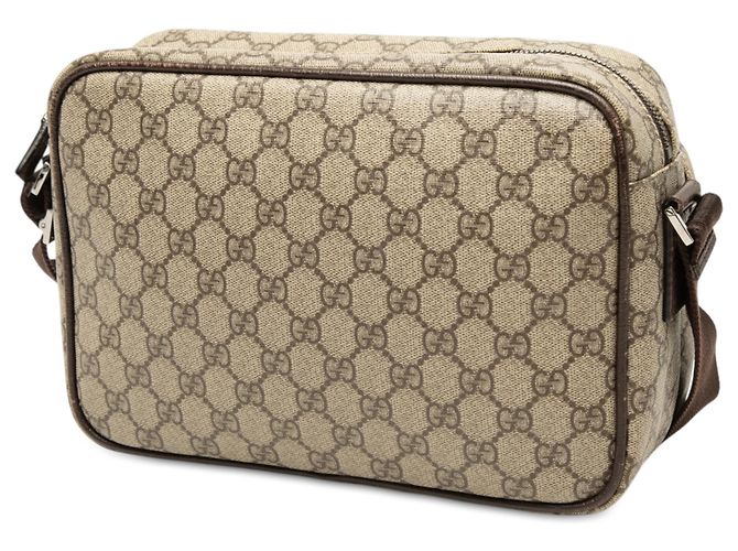 Borsa a tracolla Gucci Beige GG Supreme - vista 2