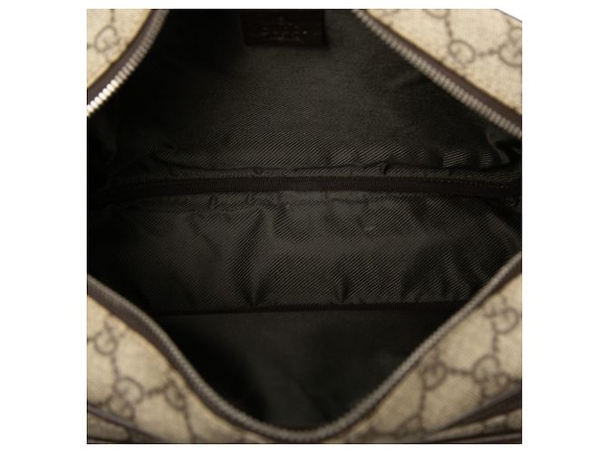 Borsa a tracolla Gucci Beige GG Supreme - vista 4