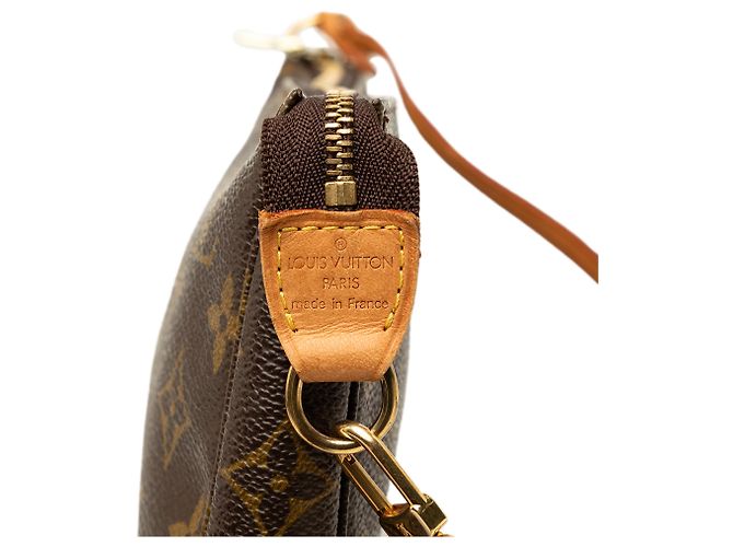 Louis Vuitton Brown Monogram Pochette Accessoires Marrom - vista 5