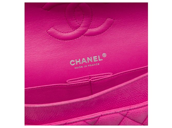 Chanel Pink Medium Classic Caviar Double Flap - view 5