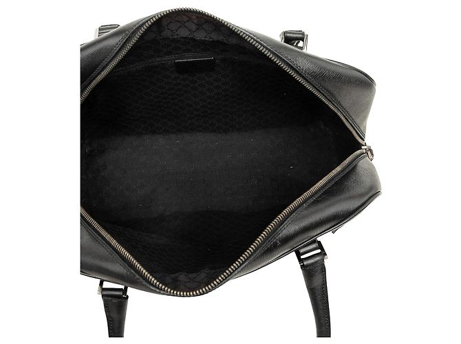 Bolsa Gucci em couro de bezerro preto - vista 4