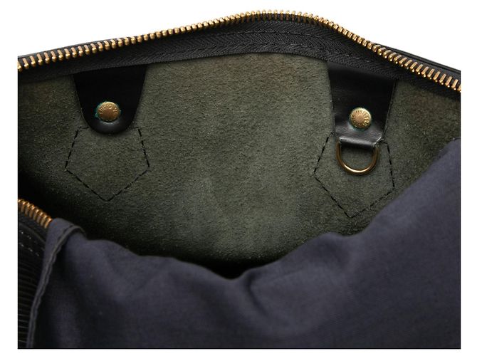 Louis Vuitton Black Epi Speedy 25 Negro - vista 6