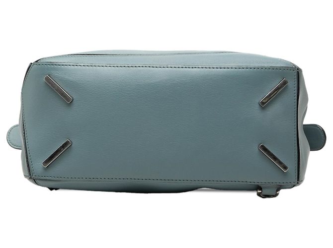 Bolso Puzzle LOEWE Medium de piel de becerro azul - vista 3