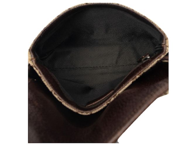 Gucci Jackie Gürteltasche aus beigem GG Canvas - Ansicht 4