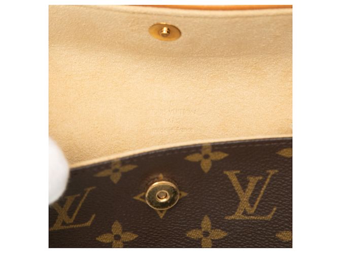 Louis Vuitton Brown Monogram Pochette Florentine Marrom - vista 5