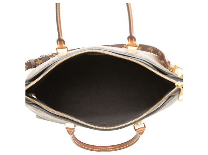 Louis Vuitton Brown Monogram Pallas MM Castaño - vista 4