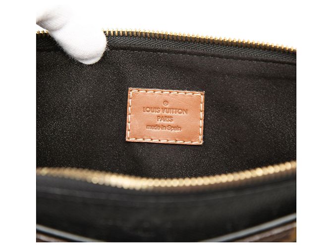 Louis Vuitton Brown Monogram Pallas MM Castaño - vista 5