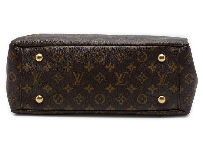 Louis Vuitton Brown Monogram Pallas MM Castaño - vista 3