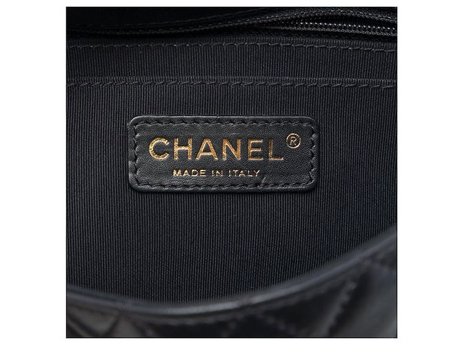 Chanel Black Medium Classic Lambskin Valentines Heart Charms Single Flap Schwarz - Ansicht 5