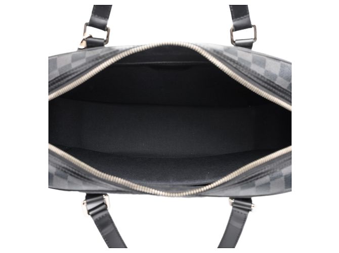 Louis Vuitton Black Damier Graphite Jorn Schwarz - Ansicht 4